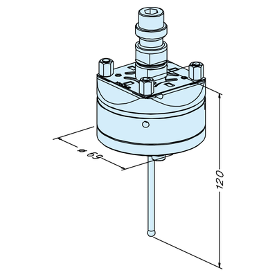 Probe with ball ø 5mm