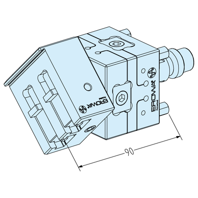 Rotatable pendulum vise 0 - 100 UnoSet