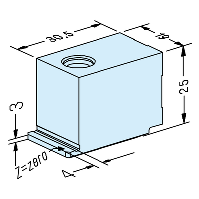 Fixed distance support