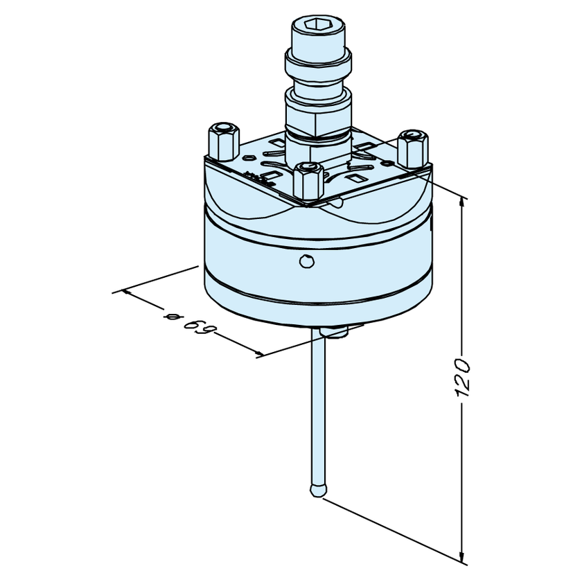 Palpeur à bille ø 2mm