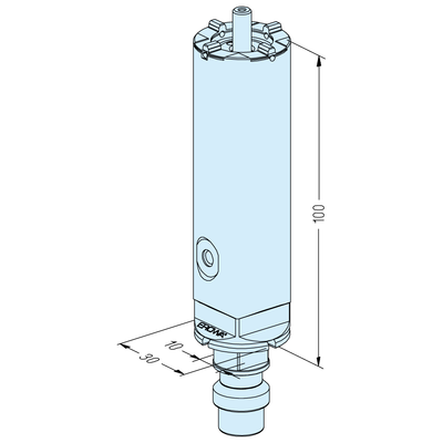 Compact extension 100mm