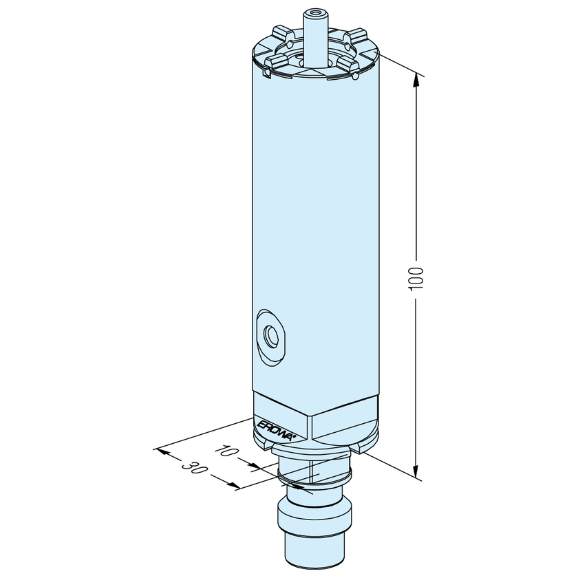 Prolongement Compact 100mm