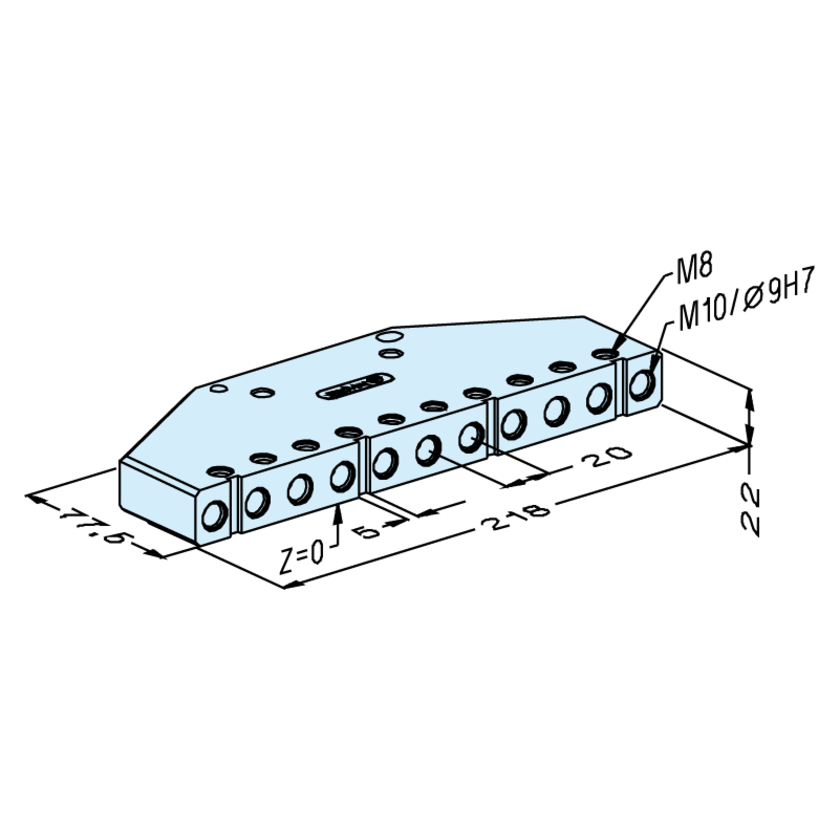 Palette à barres PalletSet W