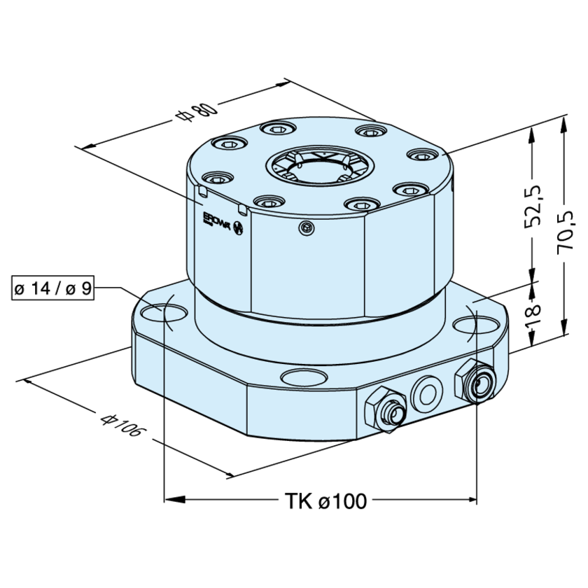 Mandrin Compact