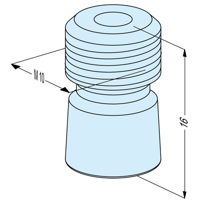 Sealing screw M10