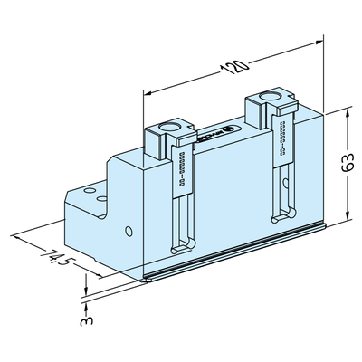 Etau PalletSet W 100mm