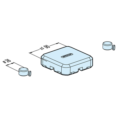 Cover for flat clamping chuck