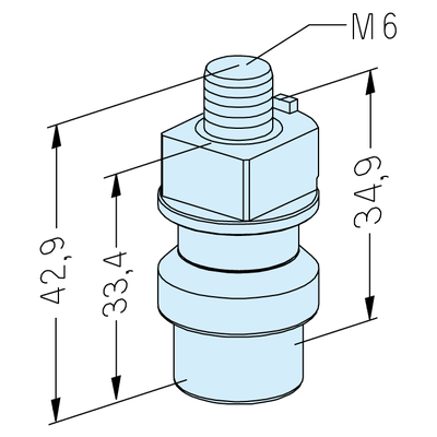 Chucking spigot Compact Combi