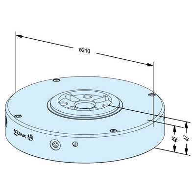 Sealing ring holder ø 72 PC 210