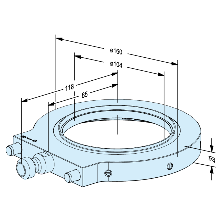 Joint d’étanchéité PowerChuck P/ø115 RCS