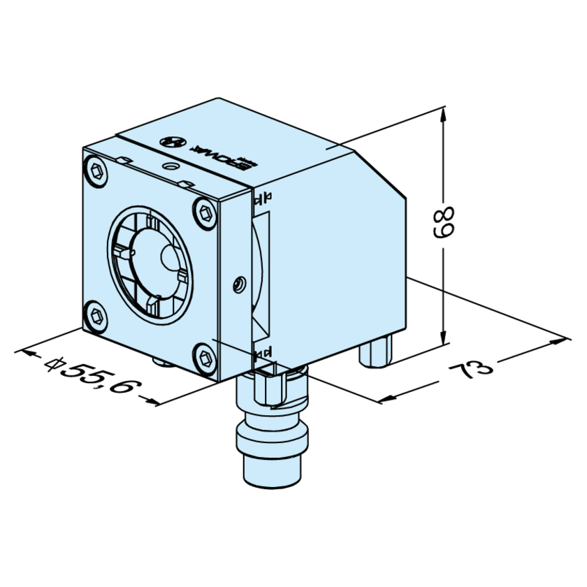 Adaptateur à renvoi d’angle Compact ITS