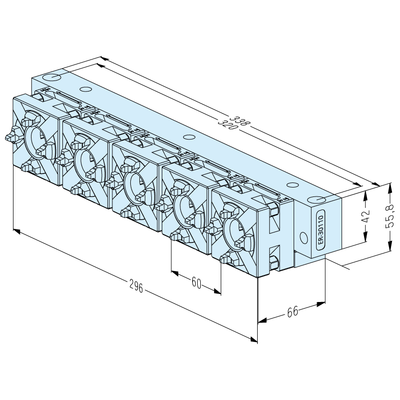 Beam 5-fold 300 QuickChuck 50