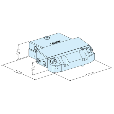 Support oscillant 3D