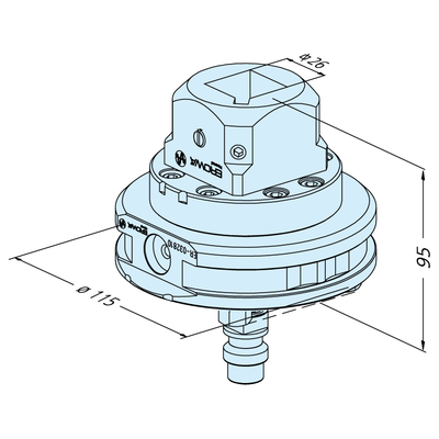 Square 25 holder EWIS