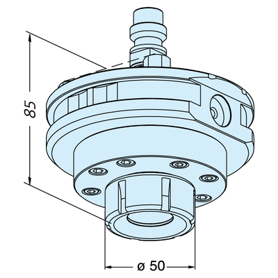 Collet chuck holder 100