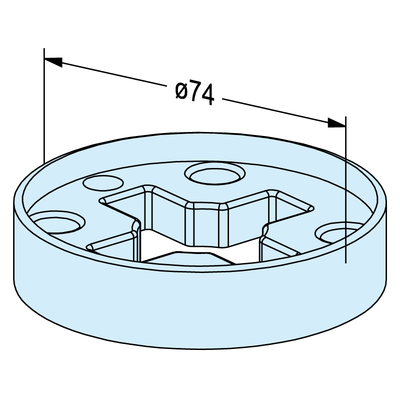 Sealing ring ITS chuck 50