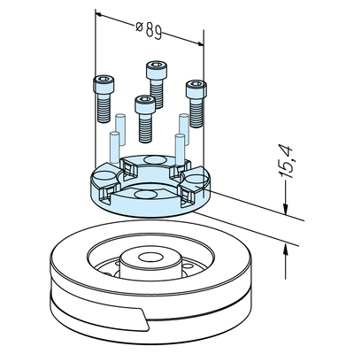 MTS centering plate P