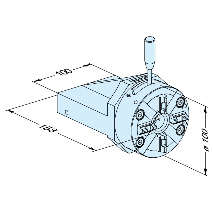 Adaptateur PSW QuickChuck 100 P