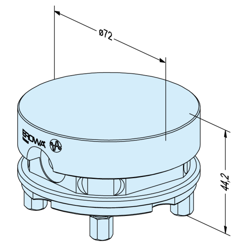 Uniblank ø 72