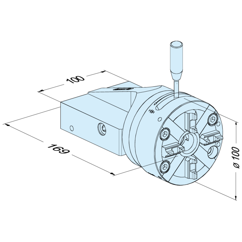 Adaptateur PSW QuickChuck 100 P