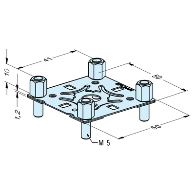 Centering plate 50