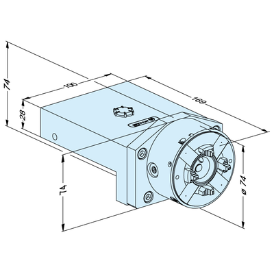 Adaptateur UnoSet ITS 50 - support ø 72