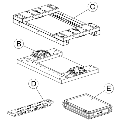 FrameSet Kit P Fanuc Alpha 0iB, 0C, 0iA