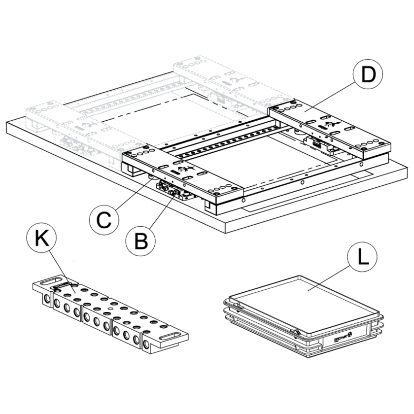 FrameSet Kit P Ona R/U/S/E 400