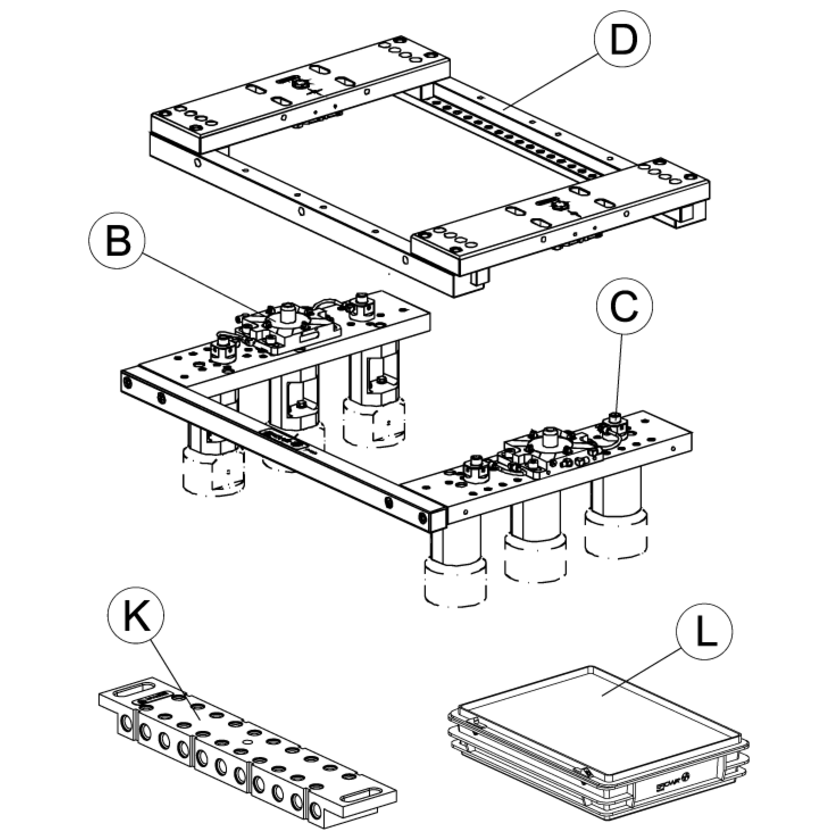 FrameSet Kit P Charmilles CT20++ TW