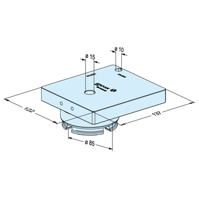 Palette de positionnement PM85 Precise