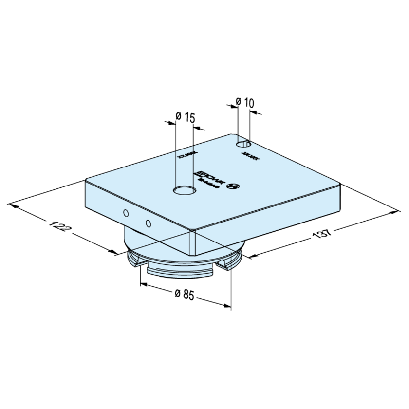 Palette de positionnement PM85 Precise