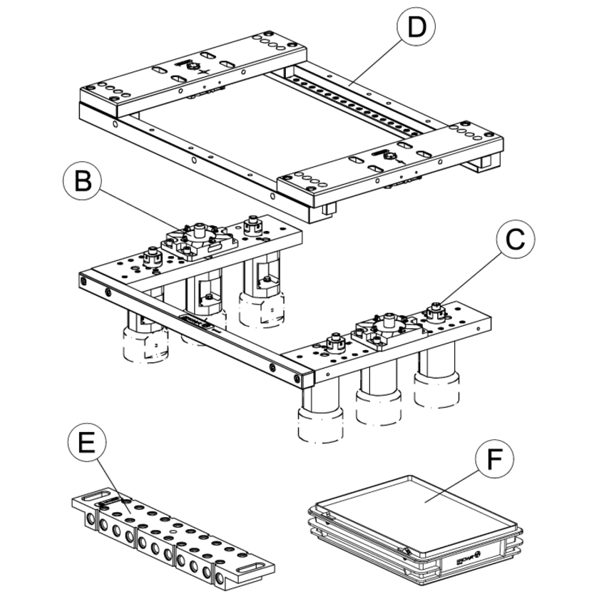 FrameSet Kit Basic Charmilles CT40++