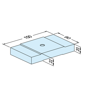 Fix plate for FrameSet Fix