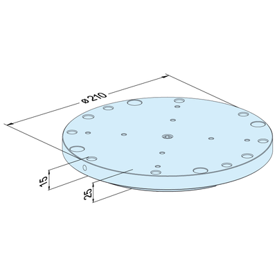 PC Centering pallet 210