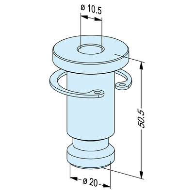 Chucking spigot PM85 manual, Inox