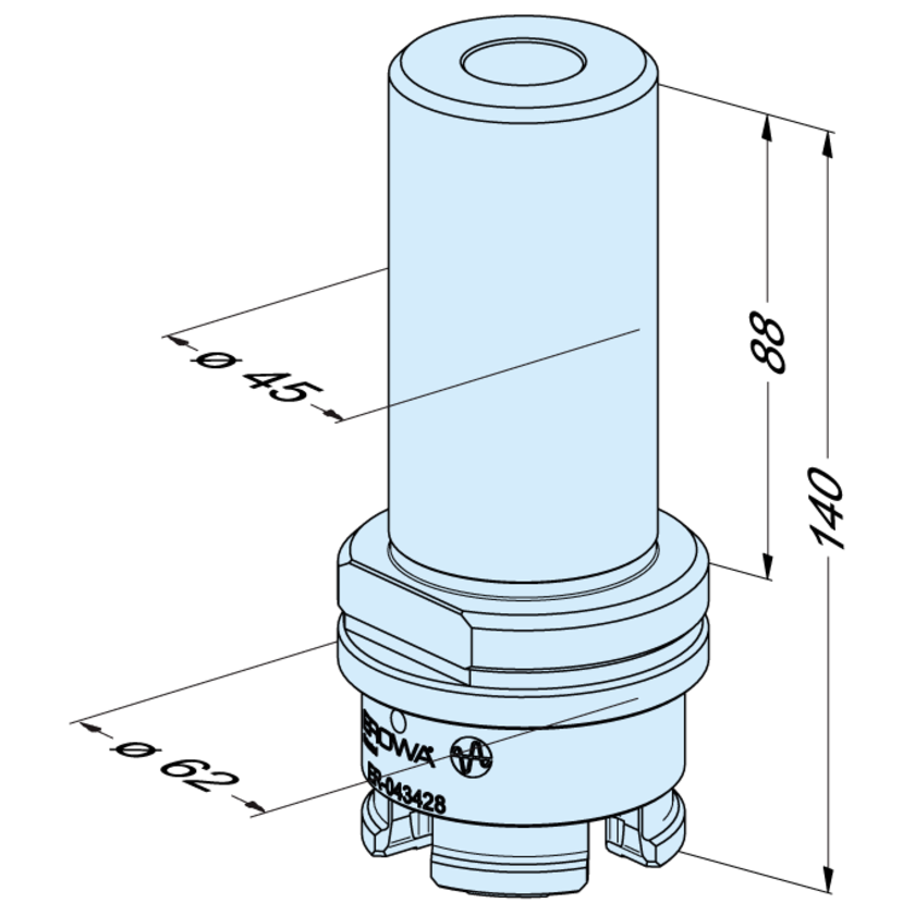 Tasseau de positionnement PM56 / PM60