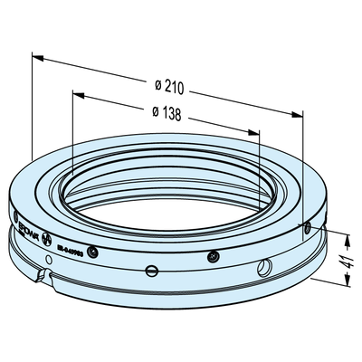 Sealing ring holder RN ø 148 PC 210