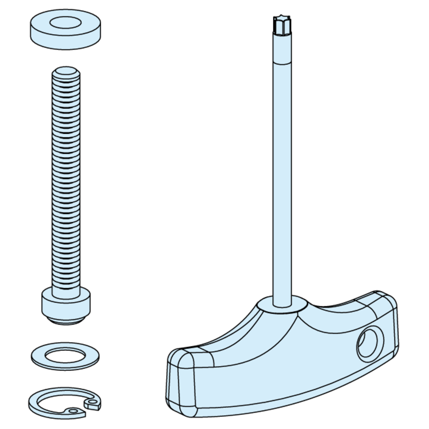 Kit de réparation/remplacement broche