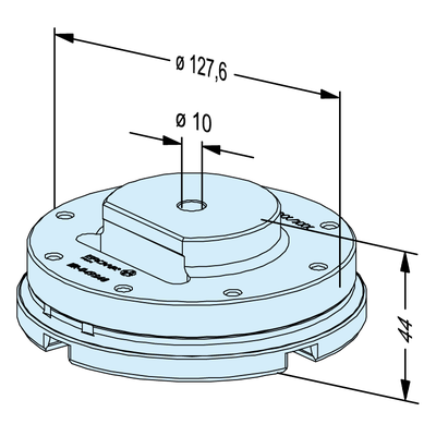 Palette de positionnement PM128 Precise