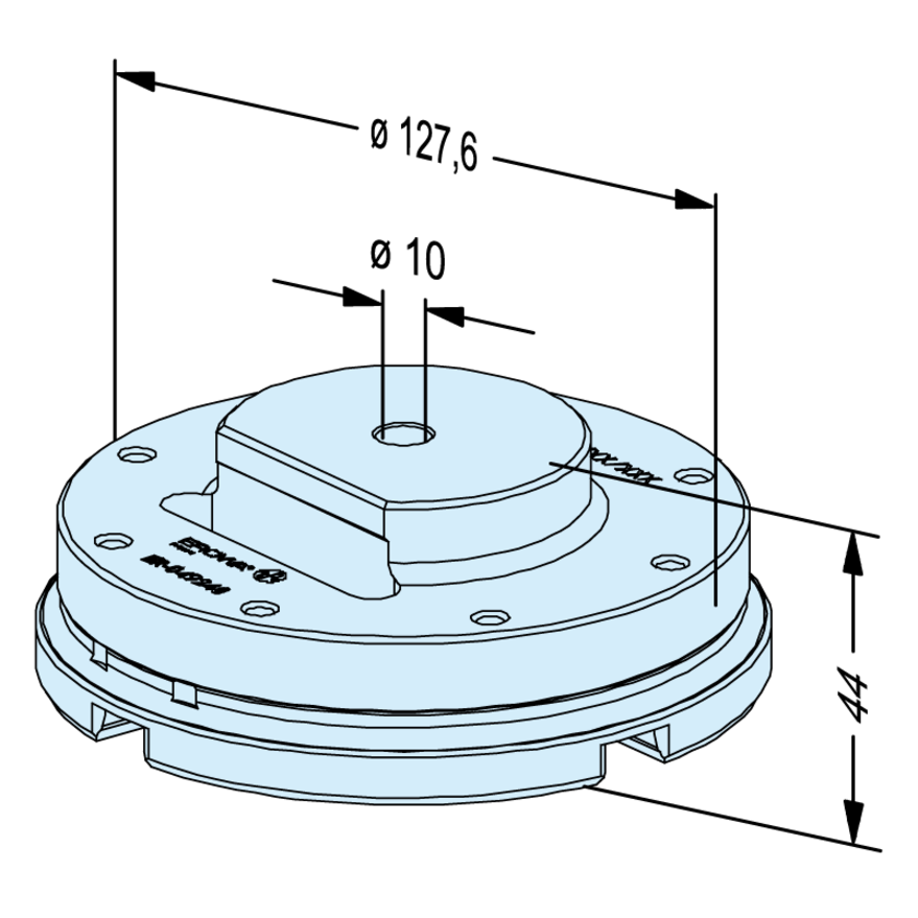 Palette de positionnement PM128 Precise