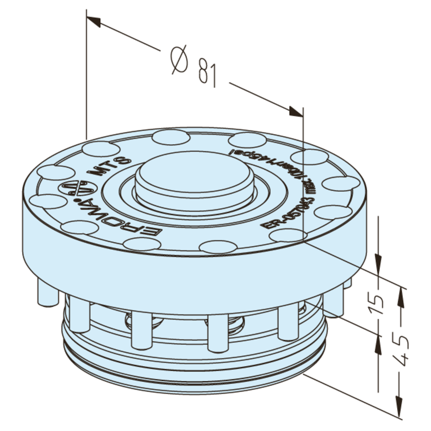 MTS 81 IntegralChuck M-P