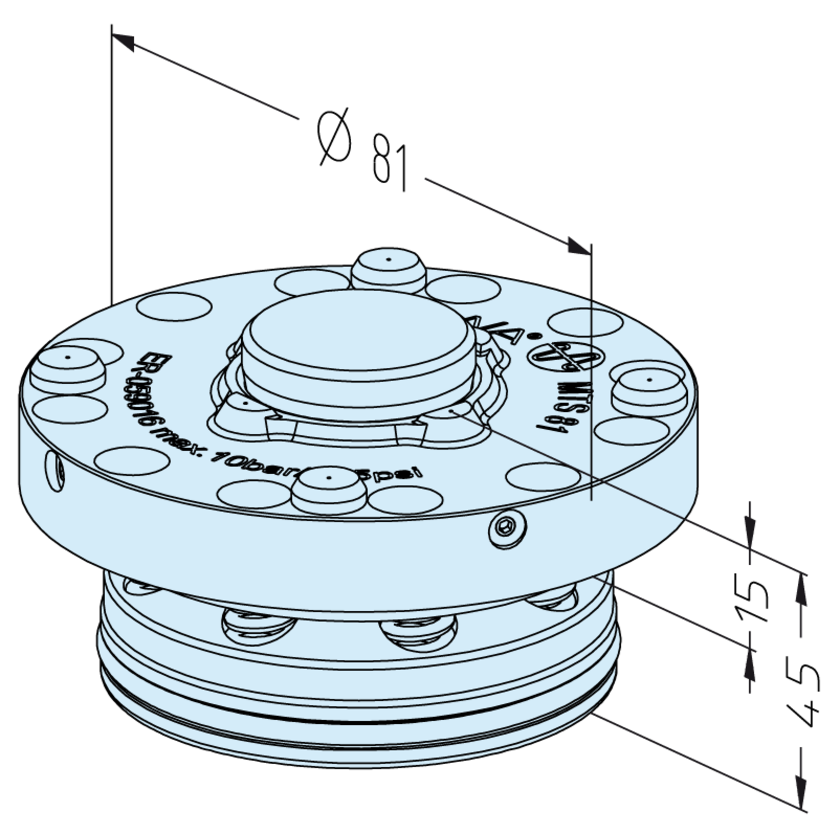 MTS 81 IntegralChuck M-P/A