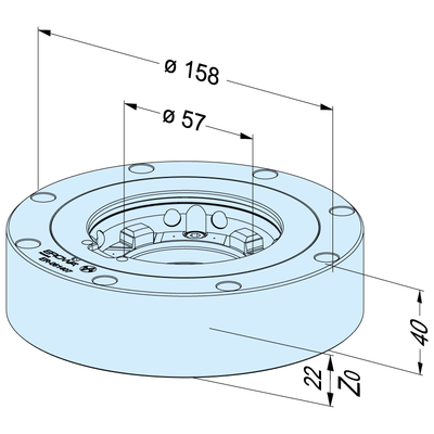 Chuck PM85 ø 57 Precise