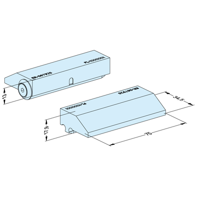 Mors de serrage 13 mm