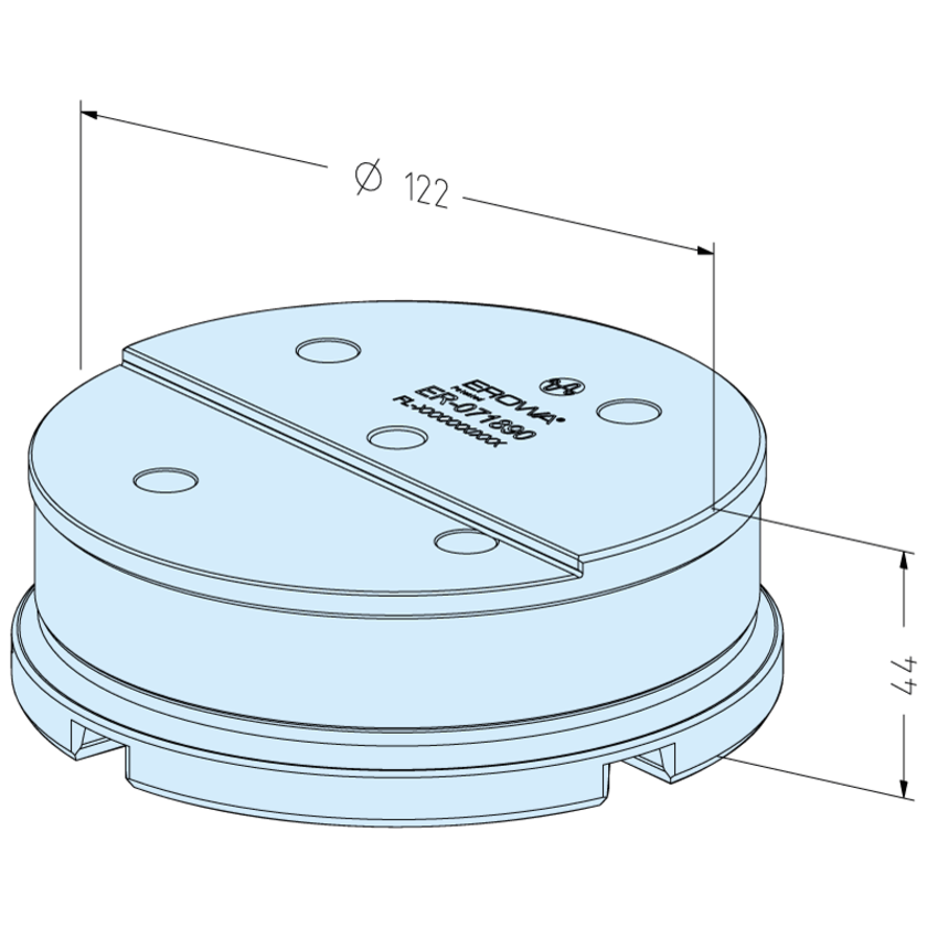 Palette de positionnement PM128 Precise