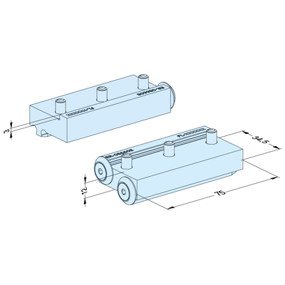 Adaptateur pour mors rapportés