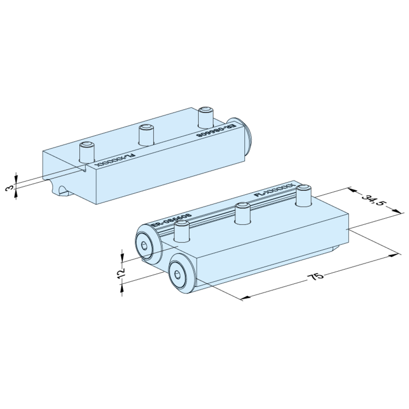 Adaptateur pour mors rapportés