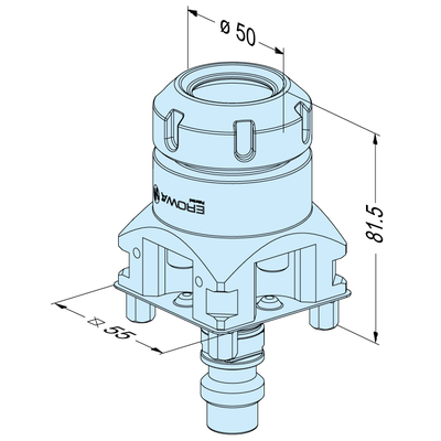 Collet chuck holder 50 C