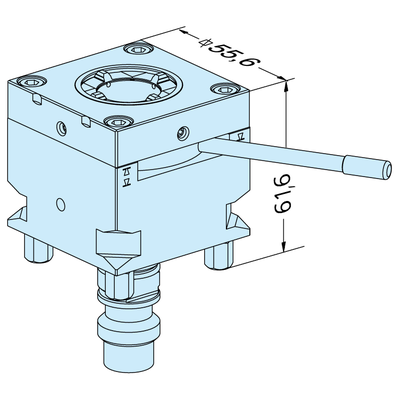 Compact ITS adapter chuck C