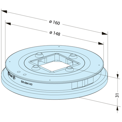 Sealing ring ITS 50 C for SSF